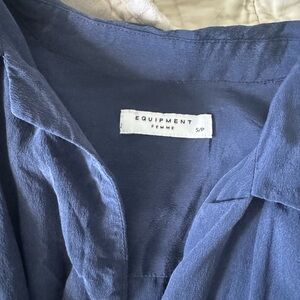 Equipment Femme Indigo Top